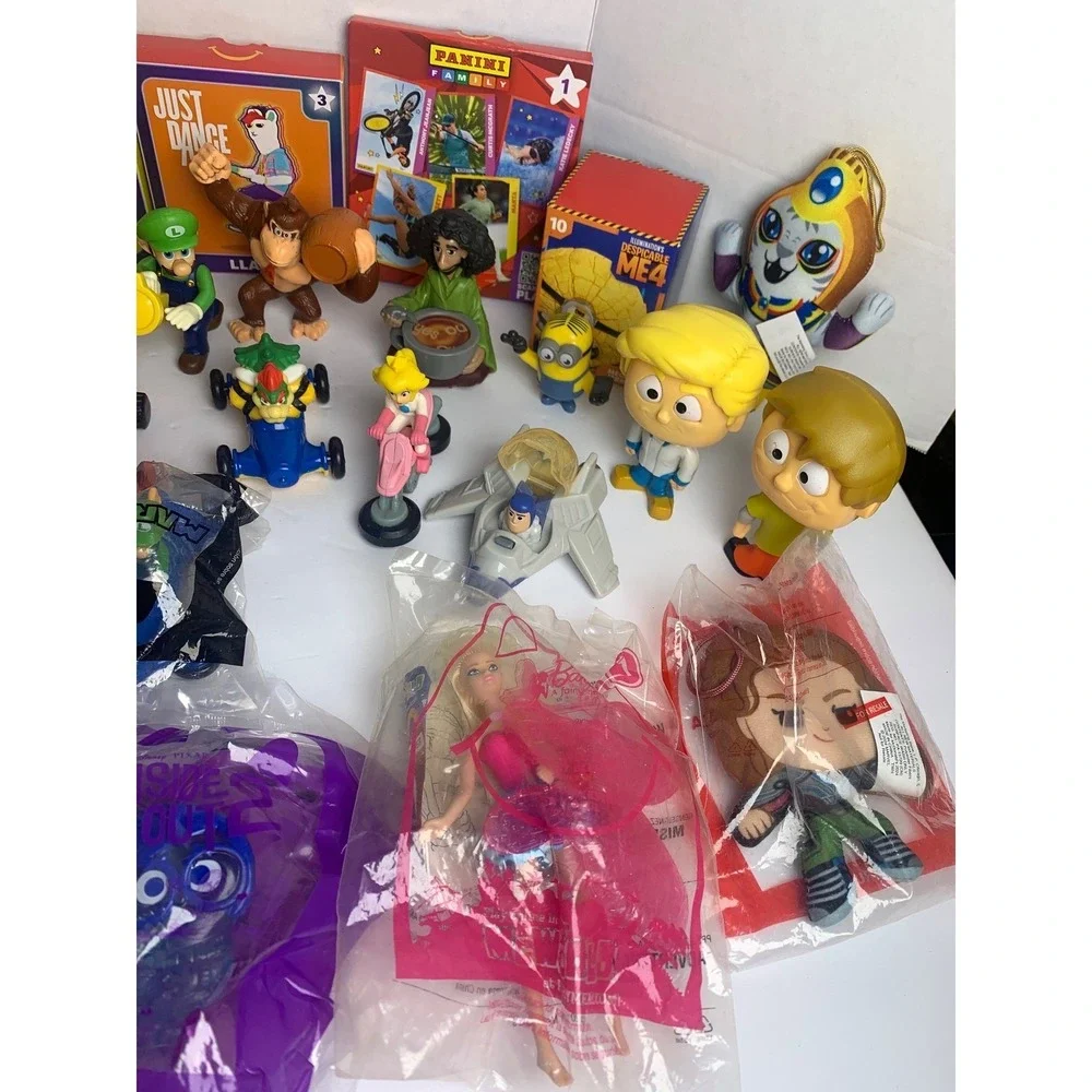 Huge Mixed Lot McDonald's Happy Meal Toys Marvel Mario Disney Inside Out 2 35pc‎
